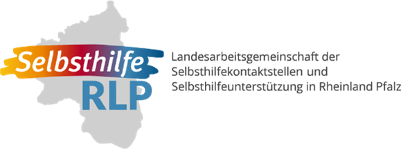 Logo der "Selbsthilfe RLP" Landesarbeitsgemeinschaft der Selbsthilfekontaktstellen und Selbsthilfeunterstützung RLP